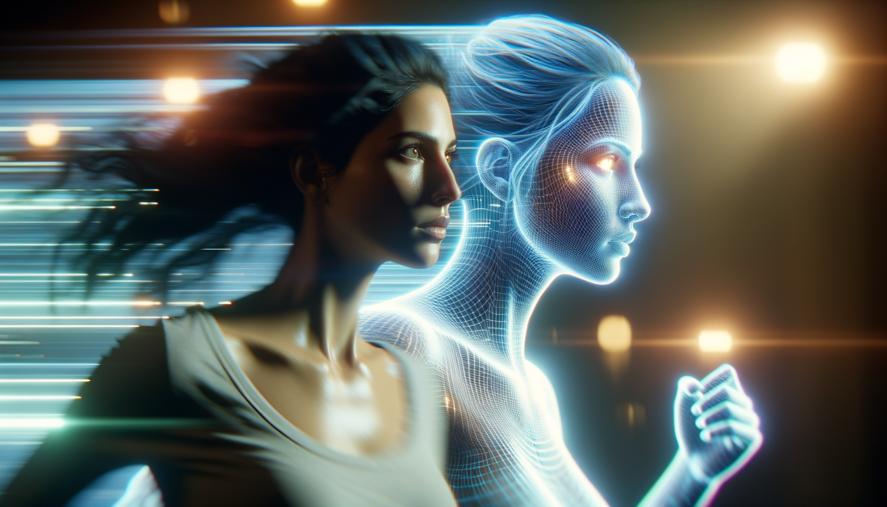 Lighting-aware blending